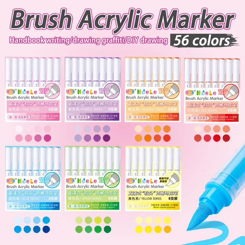 Copic Marker Sketch - Ensemble de stylos marqueurs acryliques Hdele