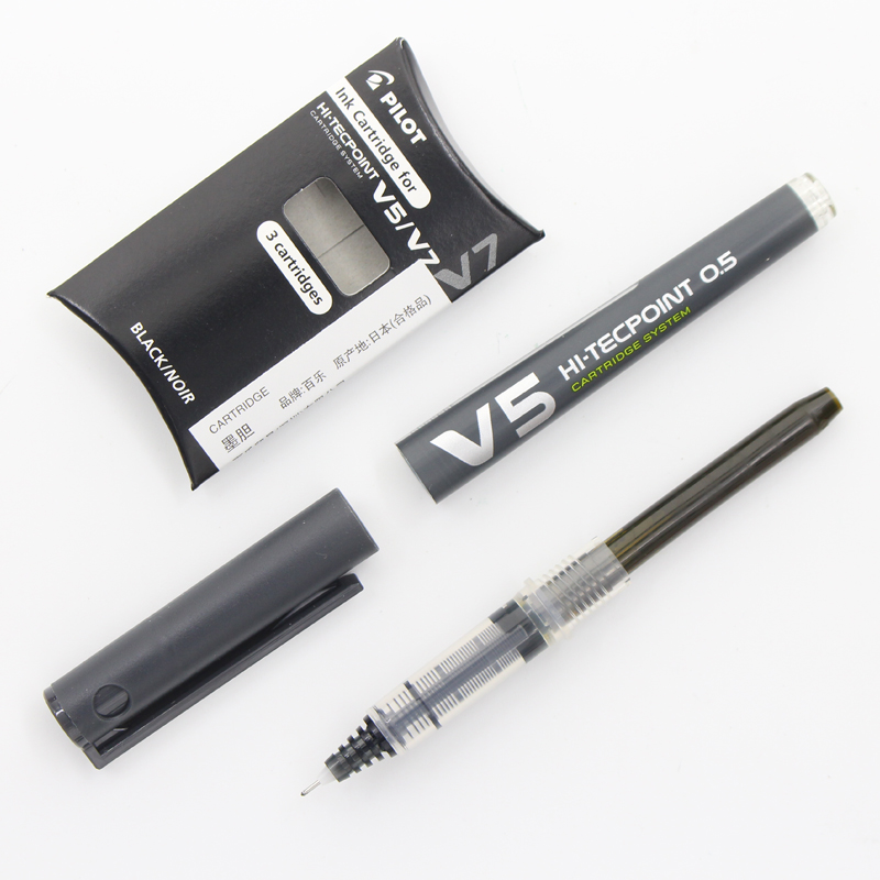 Pilote V5 stylo gel cartouche  - Pilot Pen V5 avis et prix