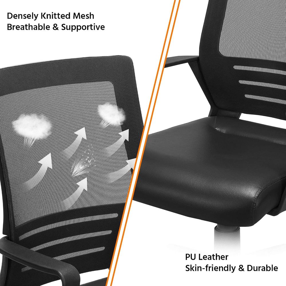 Chaise de bureau pivotante en  - Leather Desk Pad avis et prix