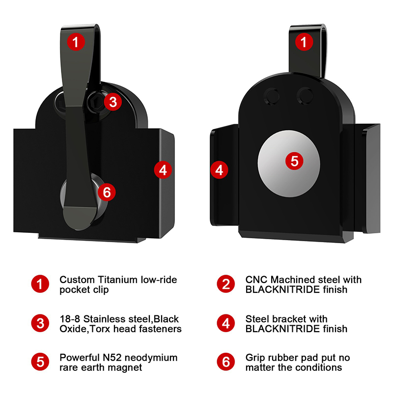 Porte-chargeur magnétique tact - Magazine Holder Rack avis et prix