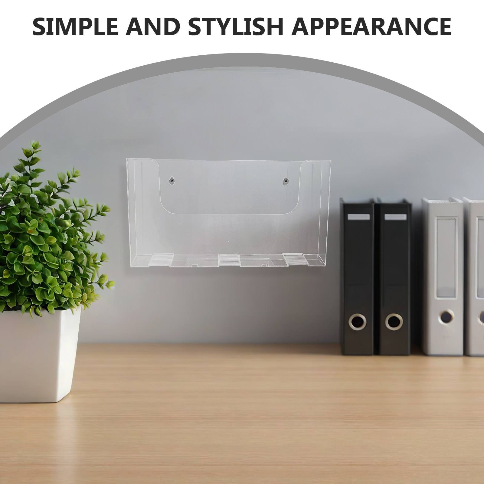 Porte-revues mural en acryliqu - Magazine Holder Rack avis et prix